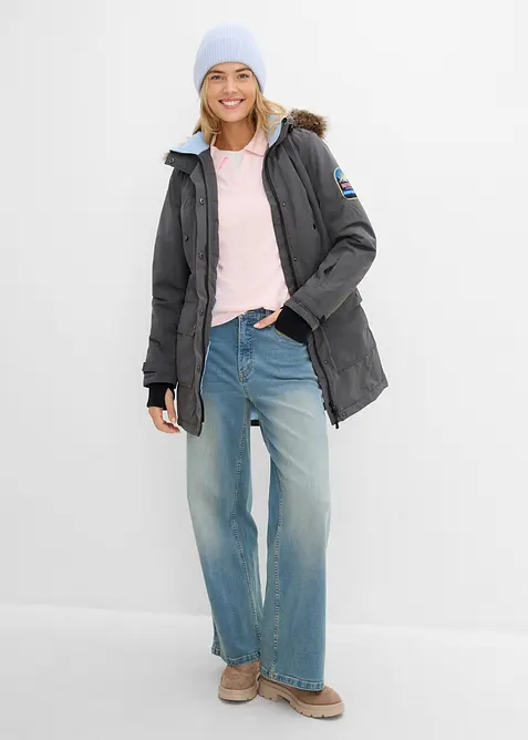 Parka outdoor imperm&eacute;able &agrave; capuche, bonprix