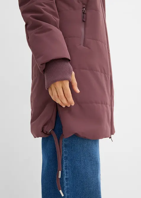 Longue doudoune d&eacute;perlante, bonprix