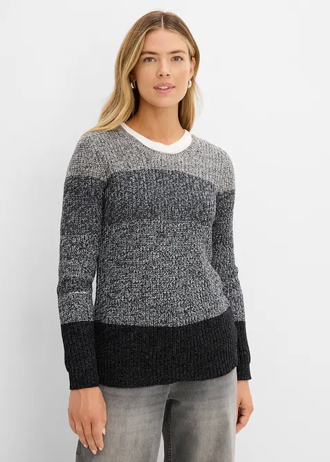 Pull avec rayures bloc, bonprix