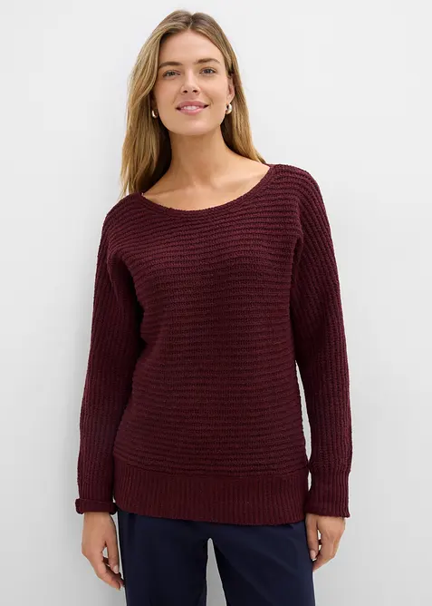 Grobstrick-Pullover, bonprix
