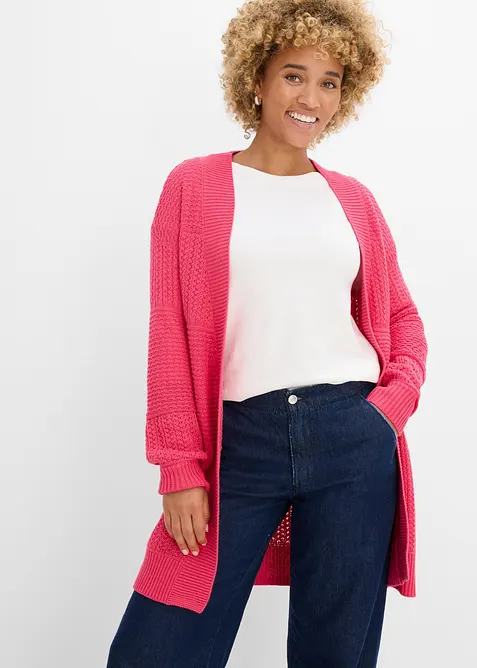 Longstrickjacke, bonprix