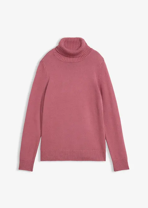 Pull &agrave; col roul&eacute;, bonprix