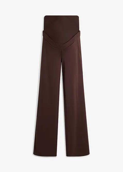 Pantalon de grossesse large en Punto di Roma, bonprix