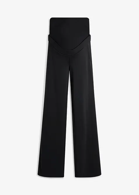 Pantalon de grossesse large en Punto di Roma, bonprix