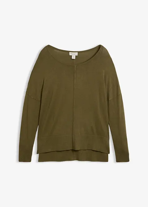 Oversize-Strickpullover, bonprix