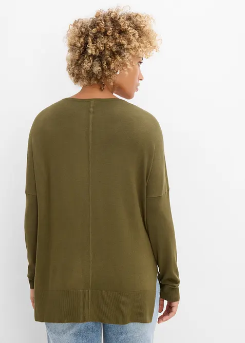 Oversize-Strickpullover, bonprix