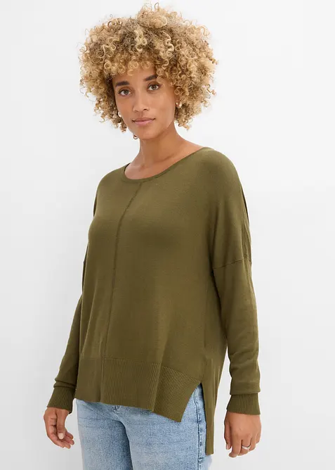 Oversize-Strickpullover, bonprix