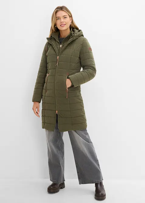 Steppmantel, 2-in-1 Optik, bonprix
