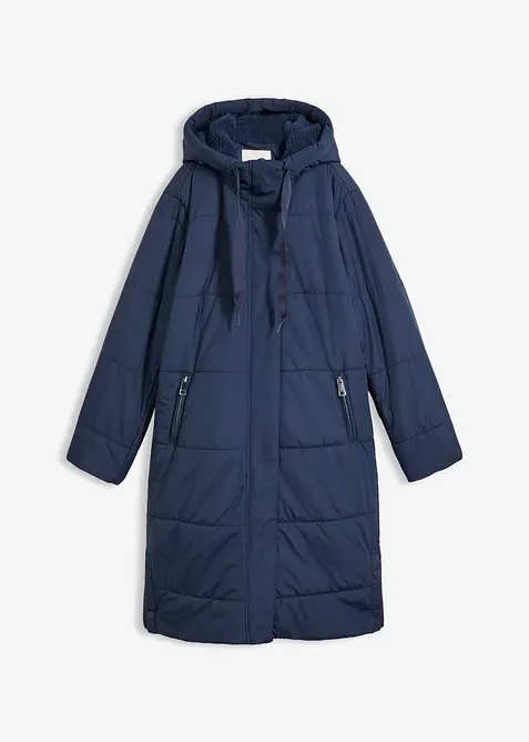 Doudoune avec capuche doubl&eacute;e sherpa, bonprix