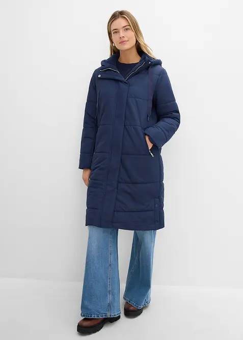 Doudoune avec capuche doubl&eacute;e sherpa, bonprix