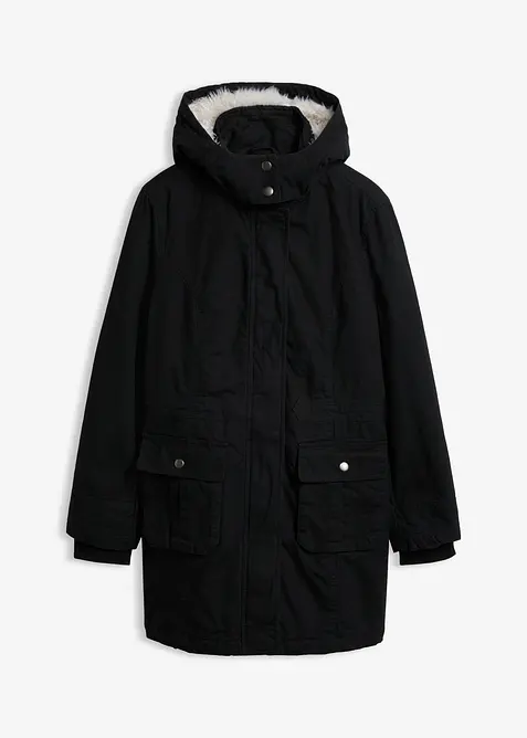 Parka en coton rembourr&eacute;e, bonprix