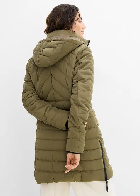 Veste longue matelass&eacute;e, rembourr&eacute;e, bonprix