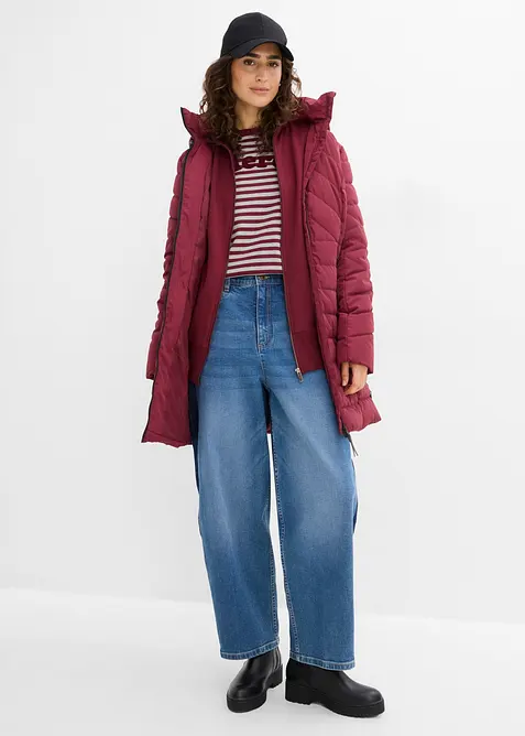 Veste longue matelass&eacute;e, rembourr&eacute;e, bonprix