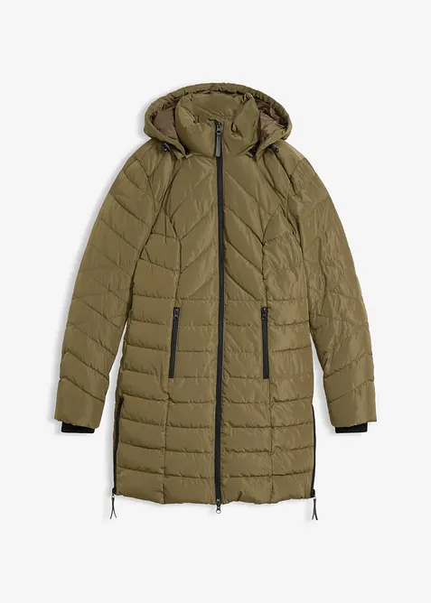 Veste longue matelass&eacute;e, rembourr&eacute;e, bonprix