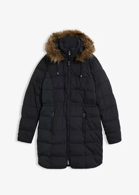 Steppjacke mit Kapuze, gef&uuml;ttert, bonprix