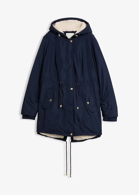 Parka avec doublure peluche, bonprix