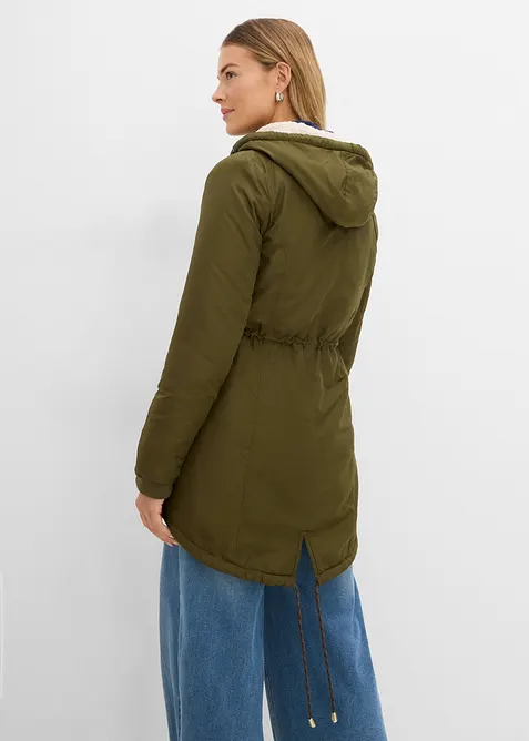 Parka avec doublure peluche, bonprix