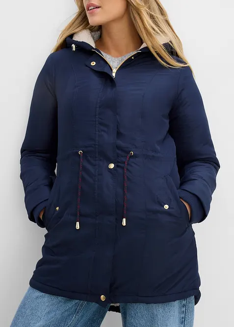 Parka avec doublure peluche, bonprix