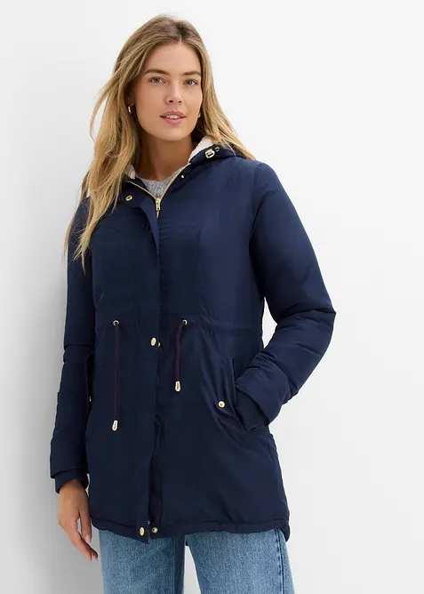 Parka avec doublure peluche, bonprix