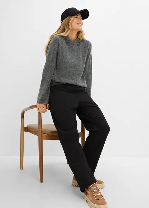 Pantalon chaud avec doublure polaire et taille &eacute;lastiqu&eacute;e, imperm&eacute;able, bonprix
