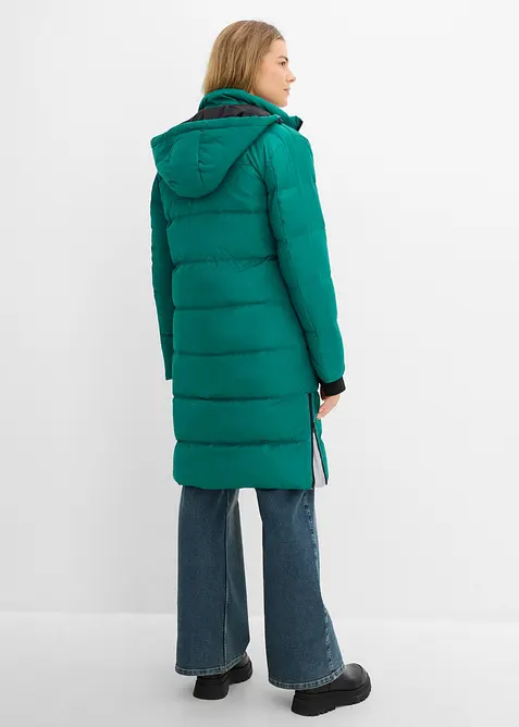 Doudoune longue avec duvet recycl&eacute;, bonprix