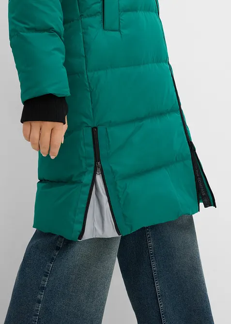 Doudoune longue avec duvet recycl&eacute;, bonprix