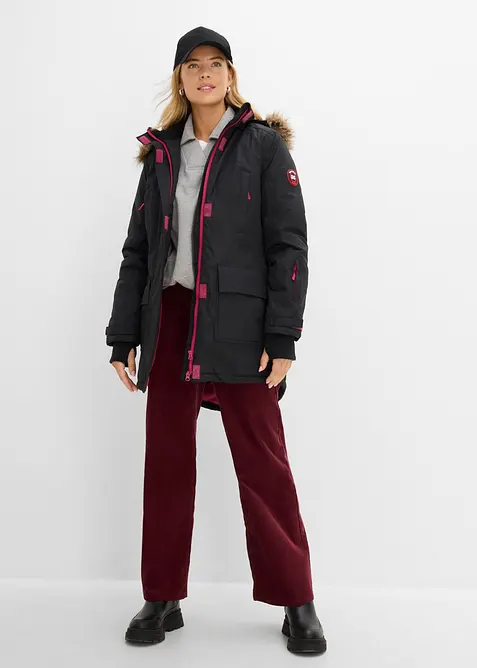 Parka outdoor imperm&eacute;able, rembourr&eacute;e, bonprix