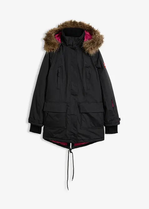 Parka outdoor imperm&eacute;able, rembourr&eacute;e, bonprix