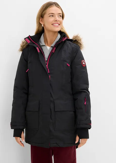 Parka outdoor imperm&eacute;able, rembourr&eacute;e, bonprix
