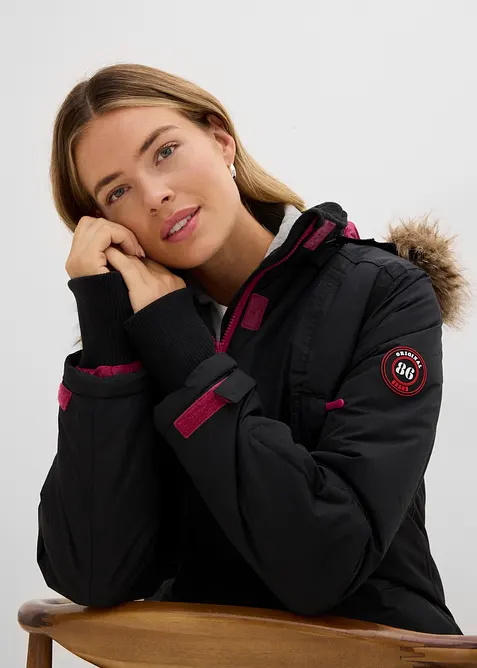 Parka outdoor imperm&eacute;able, rembourr&eacute;e, bonprix