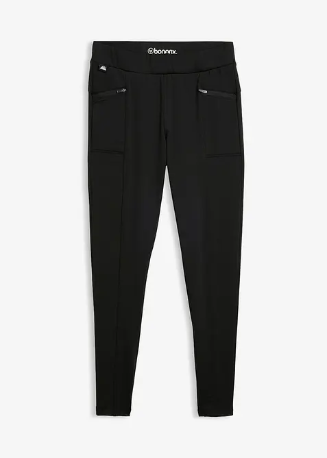 Kn&ouml;chelfreie Thermo Sport-Leggings, schnelltrocknend, bonprix