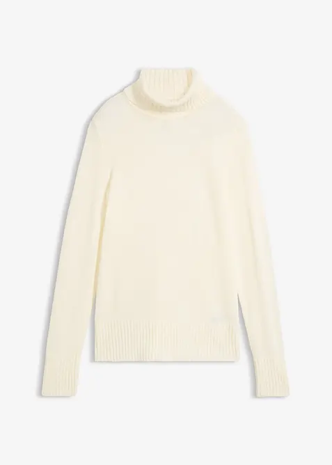 Basic Rollkragenpullover, bonprix