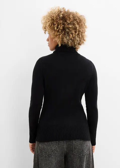 Basic Rollkragenpullover, bonprix