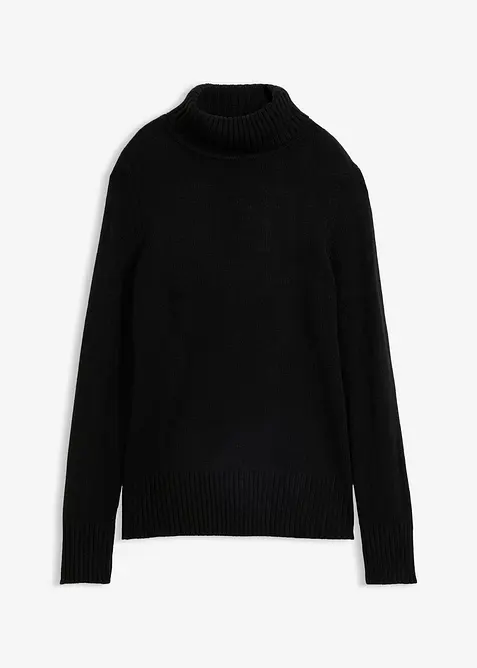 Basic Rollkragenpullover, bonprix