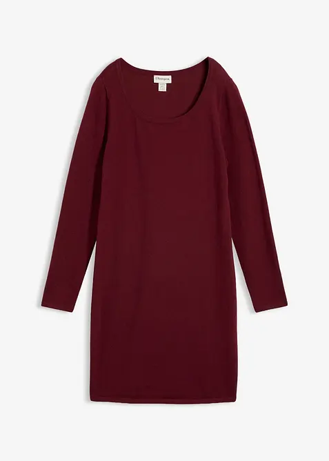 Strickkleid mit legerem Schnitt, bonprix