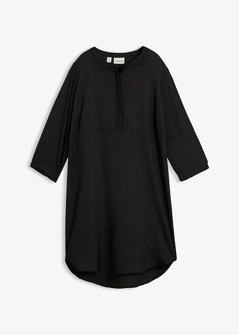 Blusenkleid mit kurzer Knopfleiste, bonprix