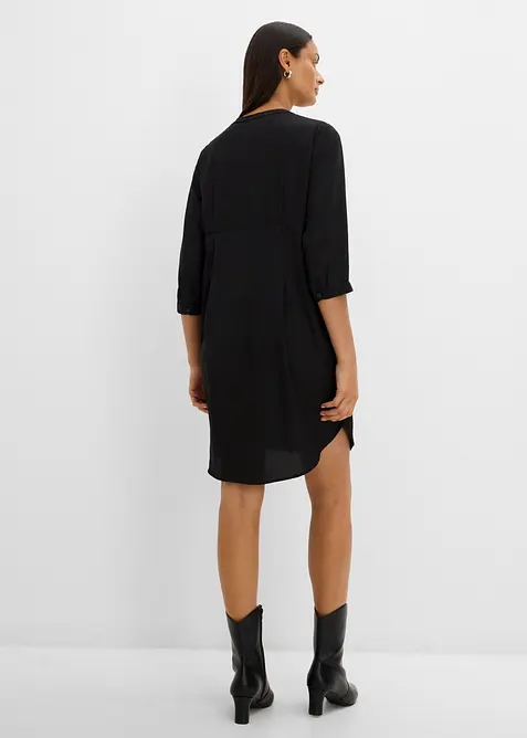 Blusenkleid mit kurzer Knopfleiste, bonprix