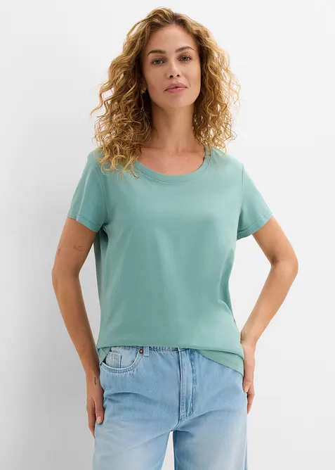 Rundhals-Shirt  (5erPack), bonprix