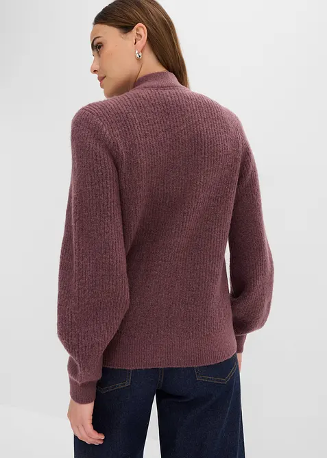 Strickjacke mit Zopfmuster, bonprix