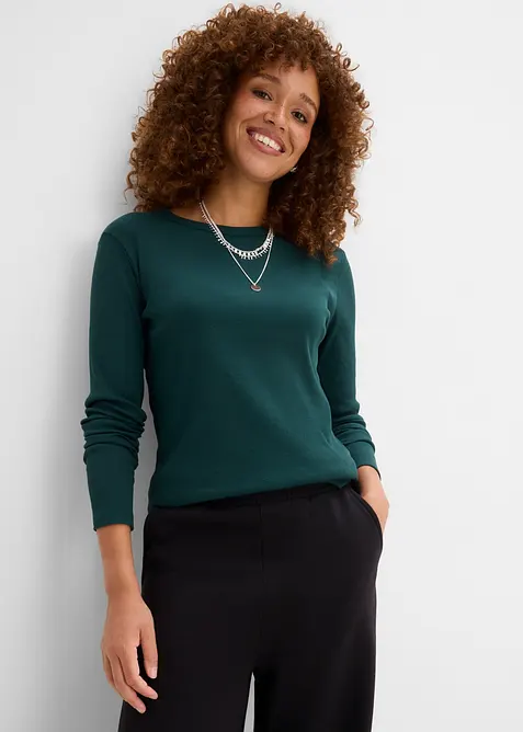 Lot de 6&nbsp;T-shirts c&ocirc;tel&eacute;s 100% coton, bonprix