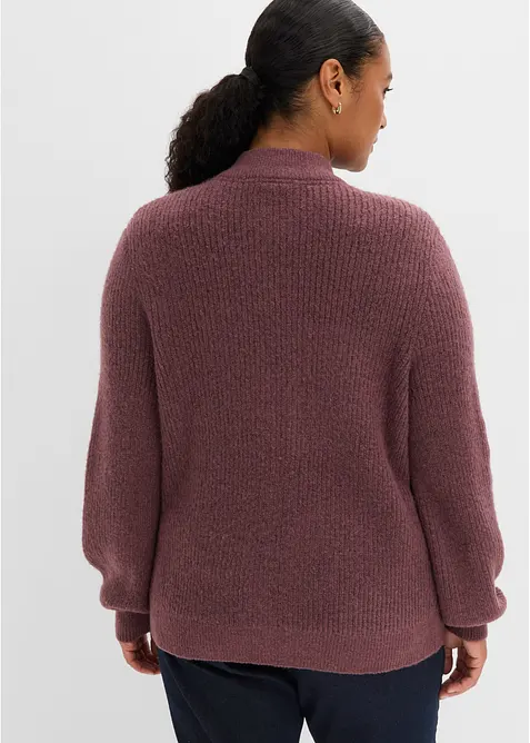 Strickjacke mit Zopfmuster, bonprix