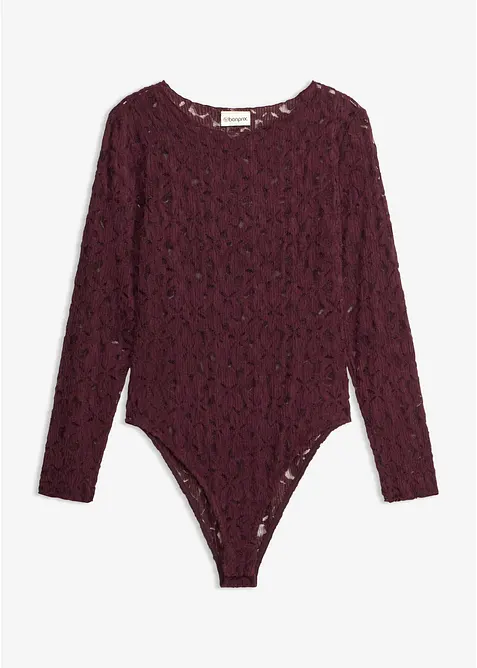 Body en dentelle douce, bonprix