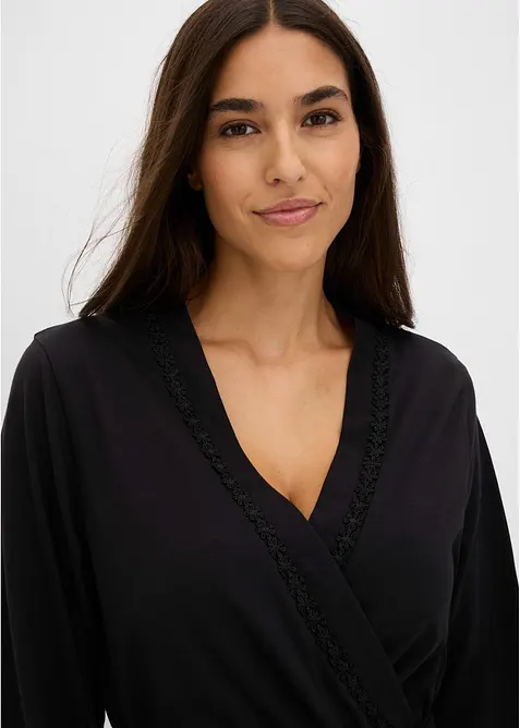 Bademantel aus Shirtqualit&auml;t, bonprix
