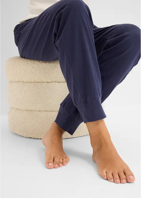 Lange Pyjamahose (2er Pack), bonprix