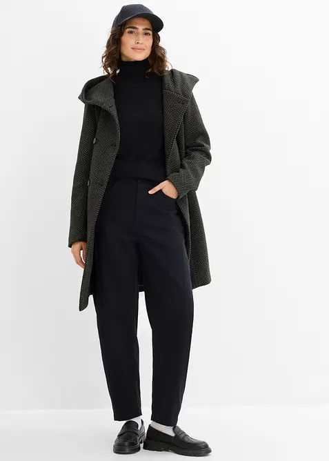 Kurzmantel mit Wolle, bonprix