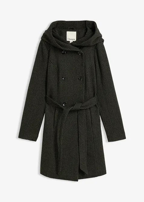 Kurzmantel mit Wolle, bonprix