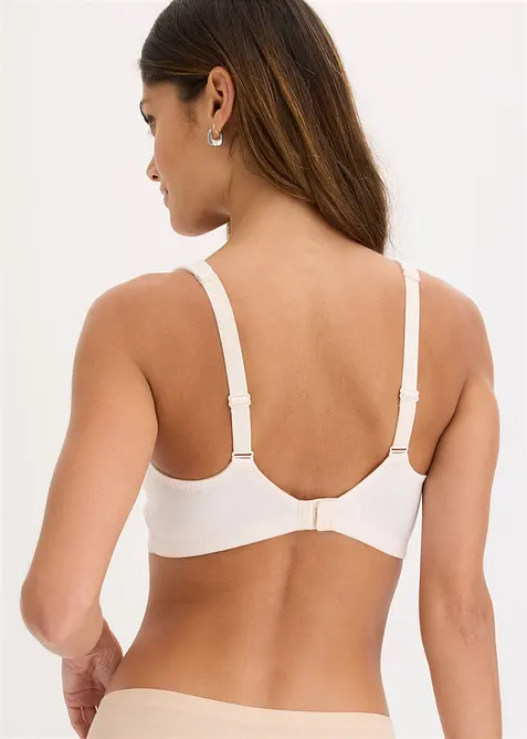 BH ohne B&uuml;gel mit Bio-Baumwolle (2er Pack), bonprix