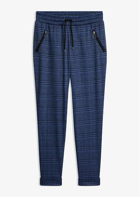 Pantalon jogger &agrave; carreaux Prince de Galles, bonprix