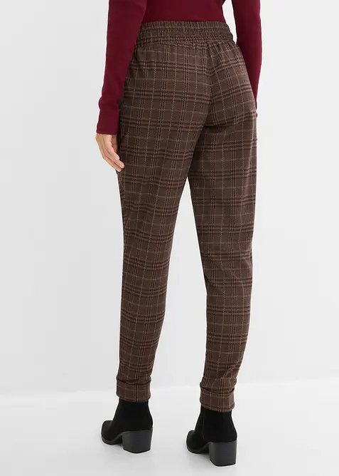 Glencheck-Schlupfhose, bonprix
