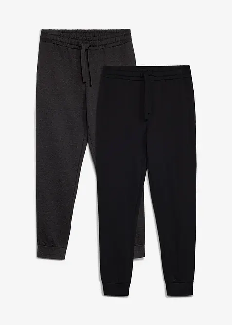 Lot de 2 pantalons de jogging, bonprix